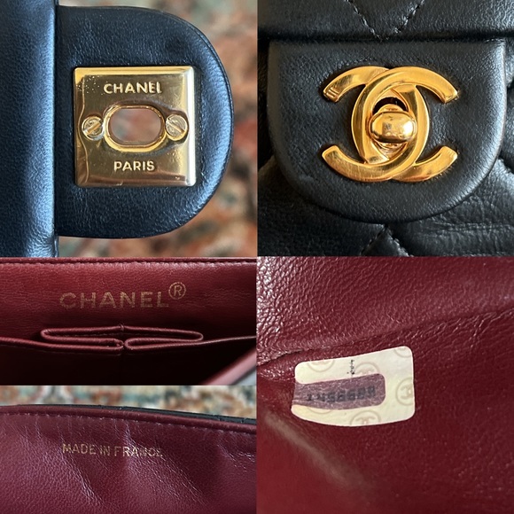SOLD** Chanel Vintage Classic Mini Square Single Flap Bag - Picture 13 of 14